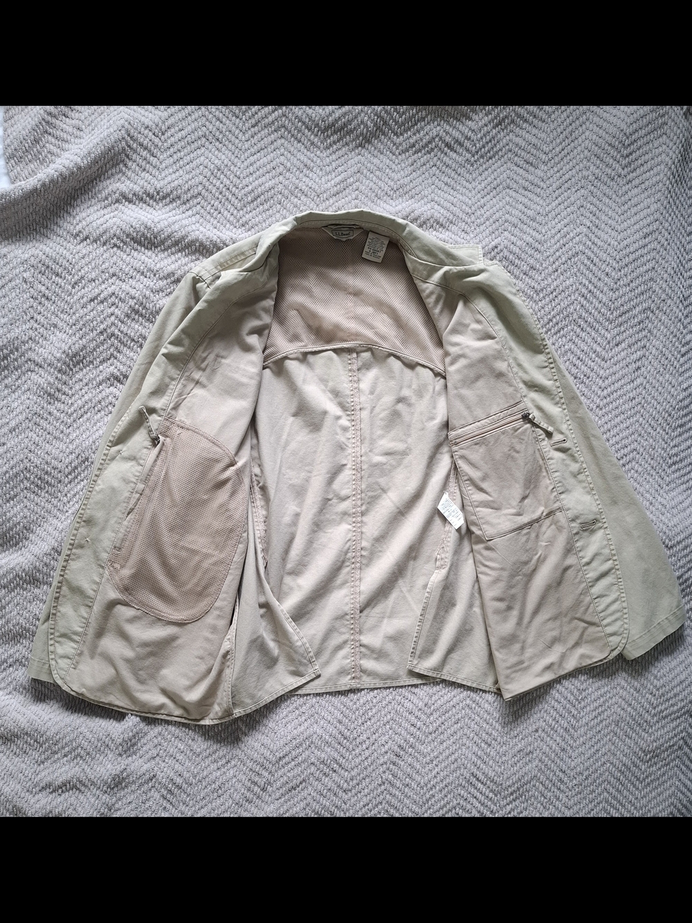 Vintage L.L. Bean Men's Safari / Field Travel Blazer